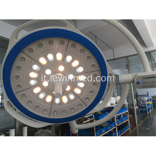 Luce chirurgica a led regolabile da 3500Kelvin a 5000K